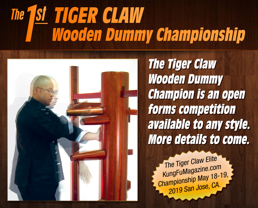 The 1st Tiger Claw Wooden Dummy Championship