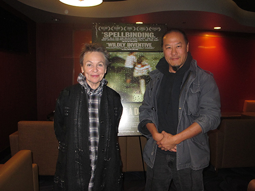 Laurie Anderson and Gene Ching