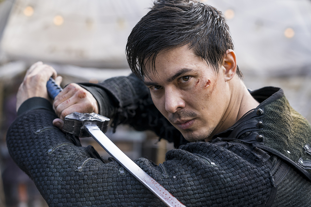 Lewis Tan appearing in Into The Badlands