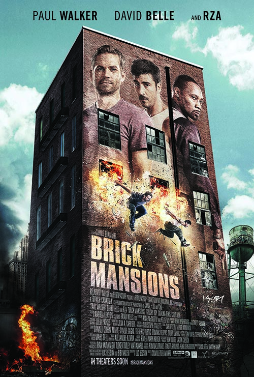 Brick Mansions, a film by Camille Delamarre starring Paul Walker, David Belle and RZA 