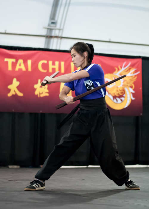 2015 Tiger Claw Elite Championship Advanced Women's Kung Fu Grand Champion Michelle Lin 