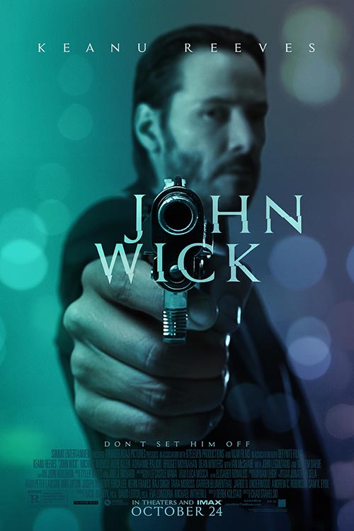 Keanu Reeves in John Wick (moive Poster)