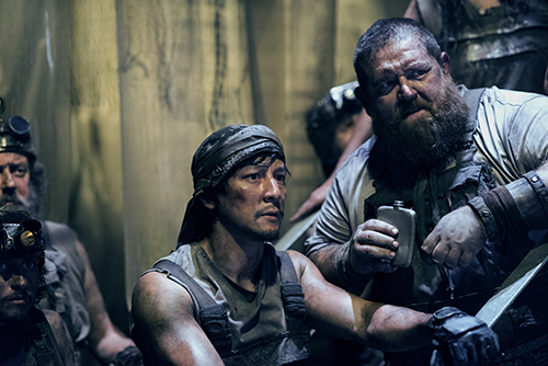 Daniel Wu & Nick Frost in Into the Badlands