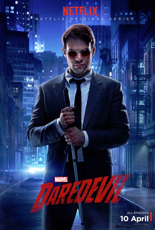 Marvel + Netflix Daredevil series poster