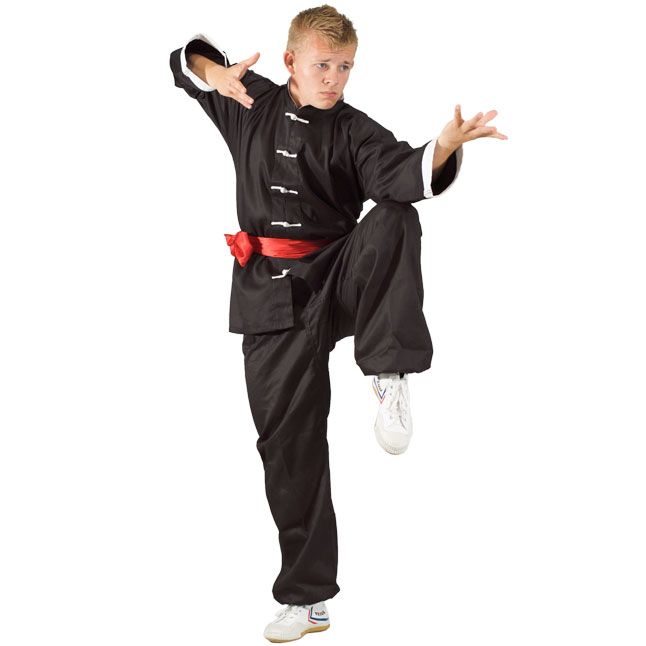 25% OFF Kung Fu Uniform with White Cuffs